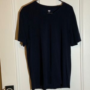 Mens Paige Grayson V neck Tshirt - Navy - Medium